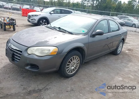 2005 Chrysler Sebring из США, поврежденный, VIN 1C3EL46X55N576268